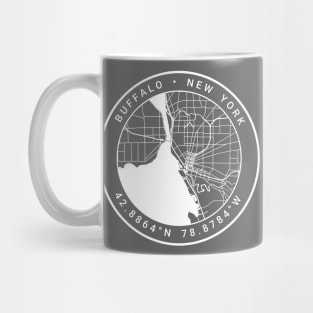 Buffalo Map Mug